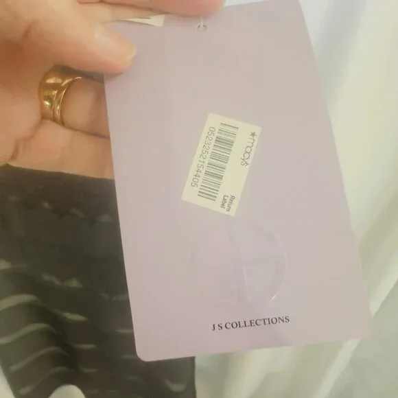 JS Collection Black Lace Dress Size 14 Ladies NWT Nude Underlay Cocktail Evening - Picture 5 of 16